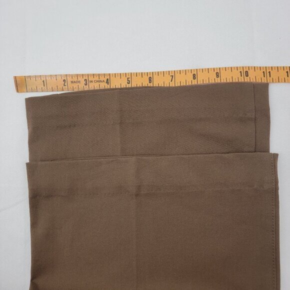 EVERLANE Womens Pants Sz 8 The Bi-Stretch Flare Pant Cocoa BROWN Career Hemmed - Picture 14 of 15